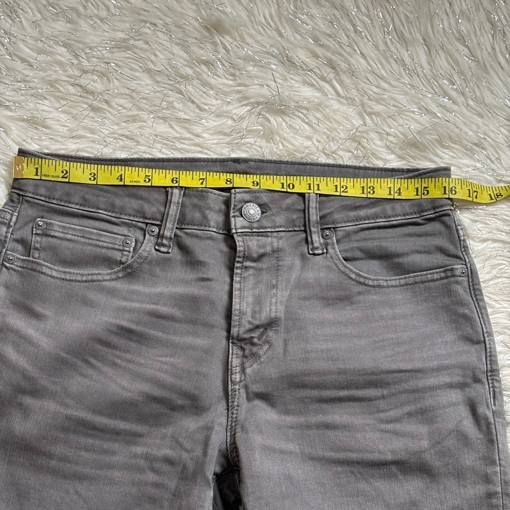 American Eagle Men’s AirFlex Athletic Fit Low waisted Gray Jeans Size 30x30 - Picture 14 of 16